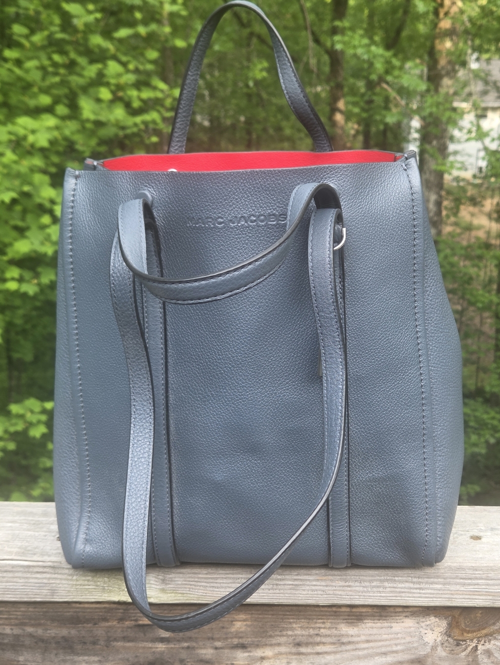 Marc Jacobs The Tag Tote Pebble Grey